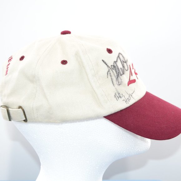 Vintage 90's Signed Lonesome River Band Folk Bluegrass Canvas Ball Cap Hat - Picture 6 of 9